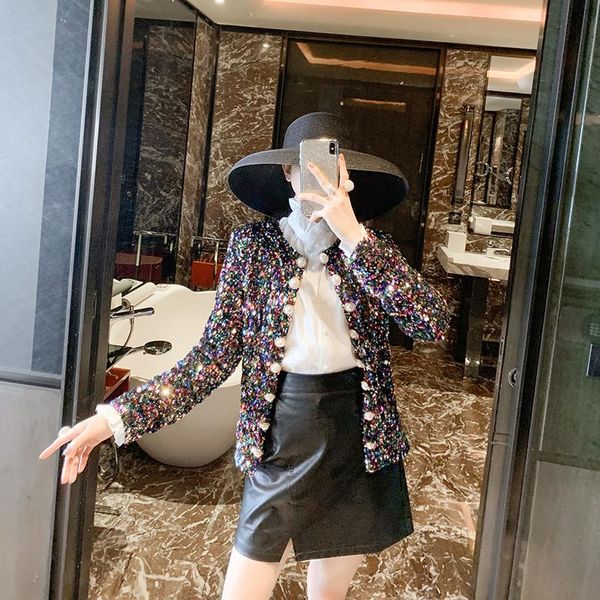 women's jackets hologram bling sequins jacket party x'max holiday coat glitter rainbow fully sequin with pearl button, Black;brown
women's jackets hologram bling sequins jacket party x'max holiday coat glitter rainbow fully sequin with pearl button, Black;brown