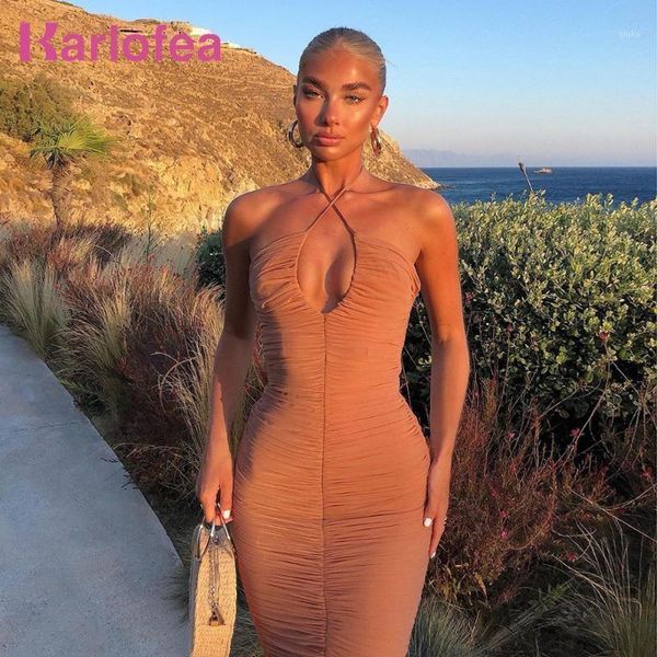 karlofea summer beach vacation outfits dress v neck halter backless midi dress bodycon mesh ruched club party wear clothes1, Black;gray
karlofea summer beach vacation outfits dress v neck halter backless midi dress bodycon mesh ruched club party wear clothes1, Black;gray