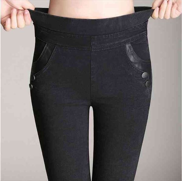 Women Elastic Waist Plus Size Leggings High Waist Elasticity Pants Pantalon Femme Pantalones Mujer Cintura Alta S-5xl, Black
Women Elastic Waist Plus Size Leggings High Waist Elasticity Pants Pantalon Femme Pantalones Mujer Cintura Alta S-5xl, Black