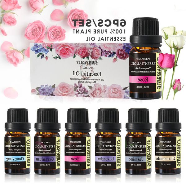 new 6pcs/set oil water-soluble relieve stress for humidifier fragrance lamp air freshening aromatherapy essential oils
new 6pcs/set oil water-soluble relieve stress for humidifier fragrance lamp air freshening aromatherapy essential oils