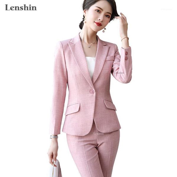 lenshin 2 piece set formal pant suit women business long sleeve candy colors blazer and pant office lady work uniform wear1, White;black
lenshin 2 piece set formal pant suit women business long sleeve candy colors blazer and pant office lady work uniform wear1, White;black