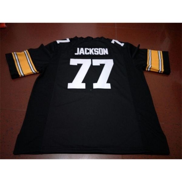 121 #77 alaric jackson iowa hawkeyes alumni college jersey s-4xlor custom any name or number jersey, Black
121 #77 alaric jackson iowa hawkeyes alumni college jersey s-4xlor custom any name or number jersey, Black