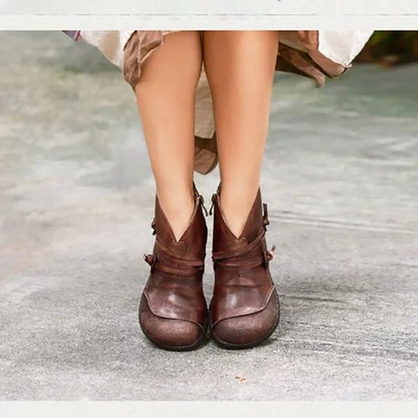 blwbyl women split leather ankle boots women winter cross strappy vintage women punk boots flat ladies shoes woman botas mujer, Black
blwbyl women split leather ankle boots women winter cross strappy vintage women punk boots flat ladies shoes woman botas mujer, Black