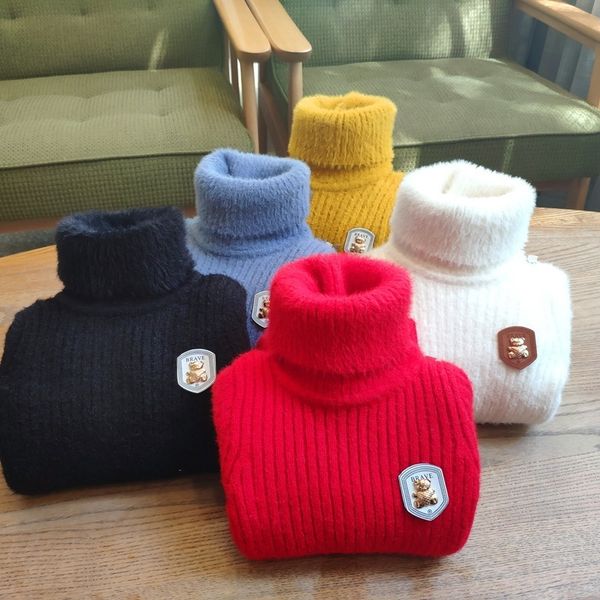 autumn winter boys girls sweaters kids turtleneck warm mink cashmere pullovers boys sweaters baby boy clothes children y200901, Blue
autumn winter boys girls sweaters kids turtleneck warm mink cashmere pullovers boys sweaters baby boy clothes children y200901, Blue