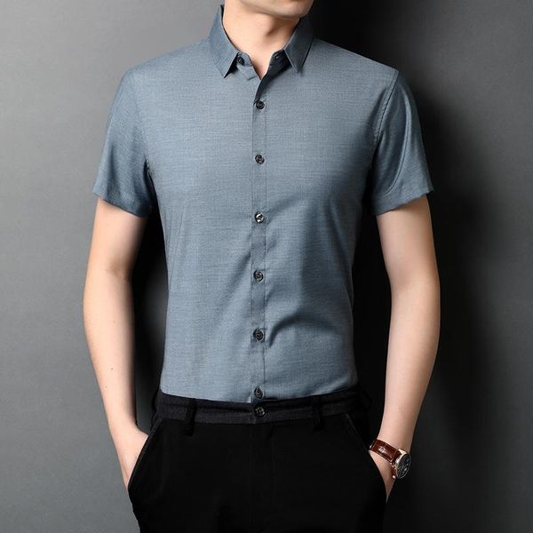 men's casual shirts plus size shirt summer korean thin collar button short sleeve grey office social business dress xxxl, White;black
men's casual shirts plus size shirt summer korean thin collar button short sleeve grey office social business dress xxxl, White;black