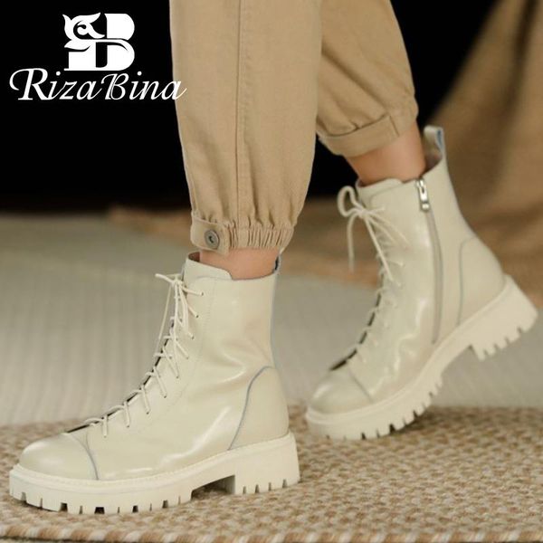 boots rizabina women short warm fur fashion real leather winter shoes woman plush platform high heel boot footwear size 33-42, Black
boots rizabina women short warm fur fashion real leather winter shoes woman plush platform high heel boot footwear size 33-42, Black