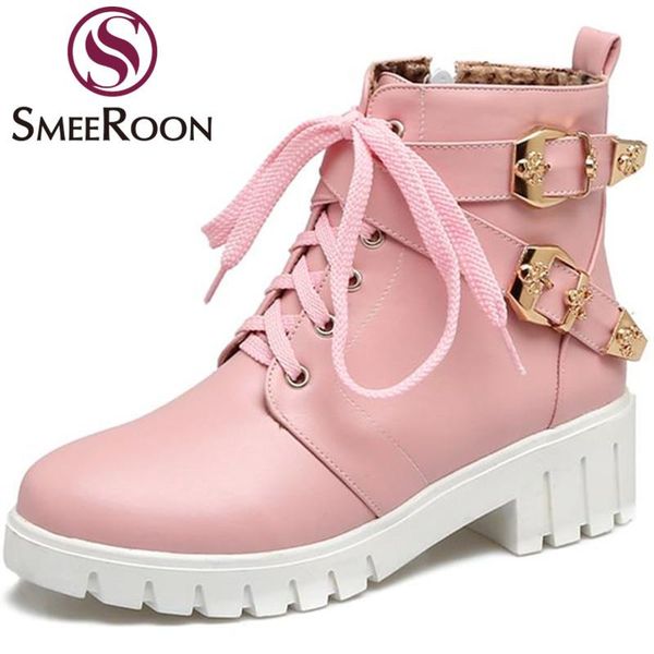 Smeeroon 2020 campus side zipper ankle boots for women round toe med hees boots fashion keep warm winter leisure shoes, Black
Smeeroon 2020 campus side zipper ankle boots for women round toe med hees boots fashion keep warm winter leisure shoes, Black