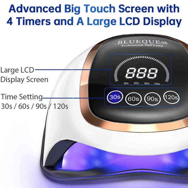 nail dryers uv led lamp for s drying manicure with memory function lcd display professional art salon tools 220225
nail dryers uv led lamp for s drying manicure with memory function lcd display professional art salon tools 220225