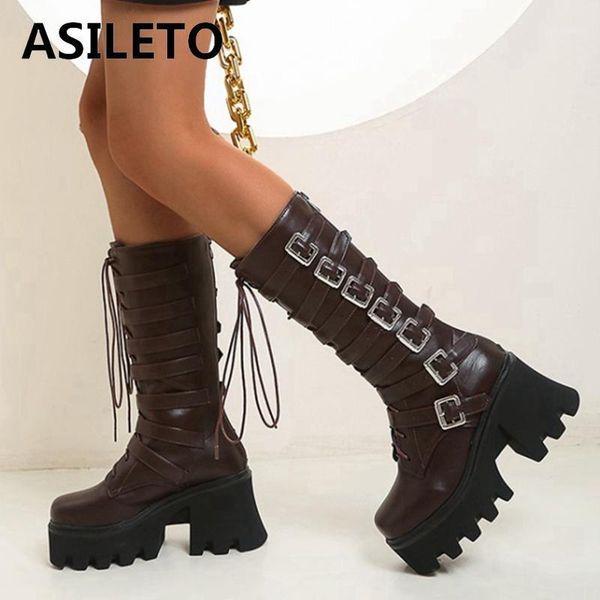 boots asileto ladies mid-claf 2021 square toe 8cm block heels platform lace-up belt buckle zip stylish big size 44 c22831, Black
boots asileto ladies mid-claf 2021 square toe 8cm block heels platform lace-up belt buckle zip stylish big size 44 c22831, Black