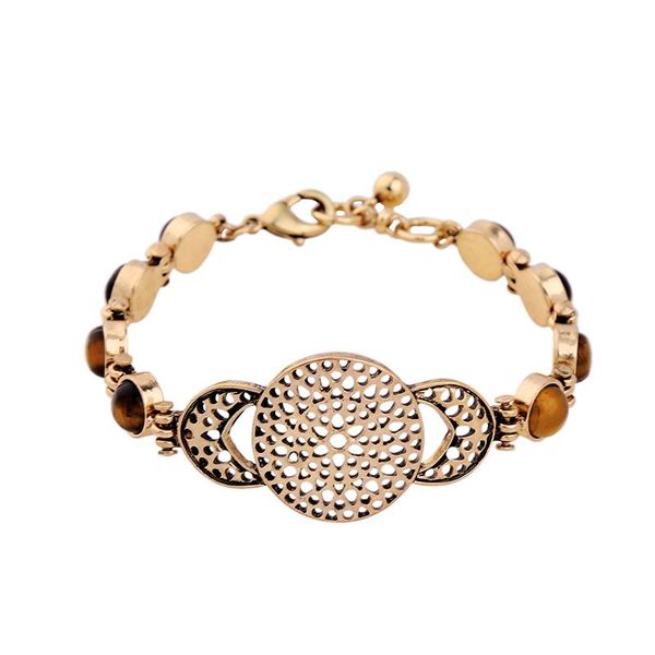 bulk price 2020 vintage round natural stone bracelet antique gold alloy hollow charm bracelet online shopping india jewelry, Black
bulk price 2020 vintage round natural stone bracelet antique gold alloy hollow charm bracelet online shopping india jewelry, Black