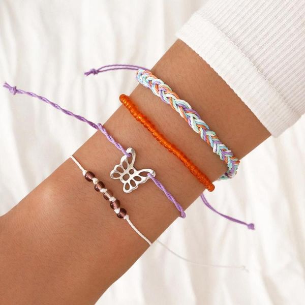 link, chain yo trendy orange black butterfly charm bracelet for women handmade weaving rope bracelets set jewelry
link, chain yo trendy orange black butterfly charm bracelet for women handmade weaving rope bracelets set jewelry