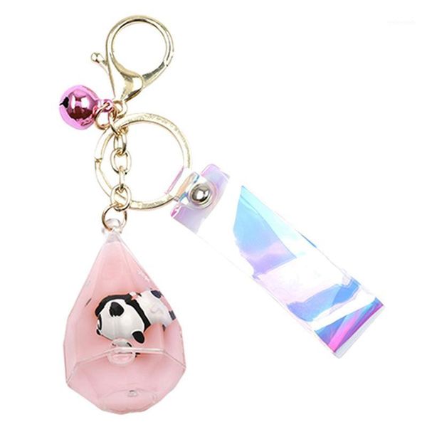 floating creative cute panda acrylic milk bottle keychain moving liquid quicksand drift bottle keyring for women bag pendant1, Silver
floating creative cute panda acrylic milk bottle keychain moving liquid quicksand drift bottle keyring for women bag pendant1, Silver