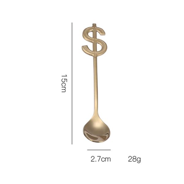 1pcs colorful stainless steel dollar shape spoon creative milk coffee spoon ice candy teaspoon accessorie h sqcbwm
1pcs colorful stainless steel dollar shape spoon creative milk coffee spoon ice candy teaspoon accessorie h sqcbwm
