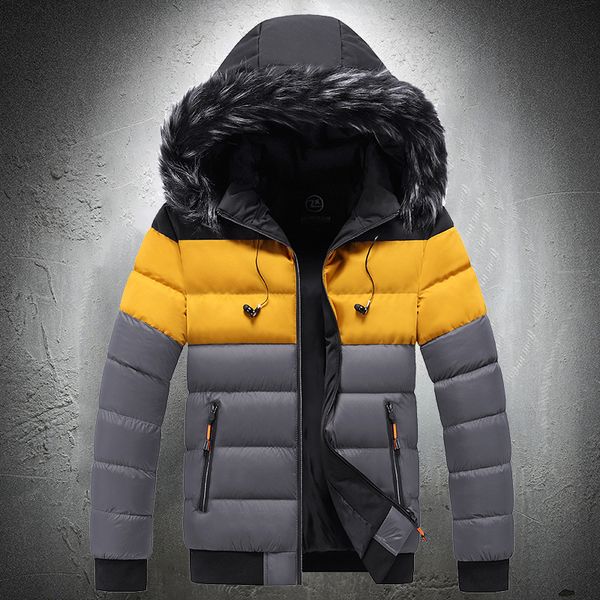 parka hombre men's winter cotton quilted puffer fashion with zipper down jacket plus size 4xl 5xl, Black
parka hombre men's winter cotton quilted puffer fashion with zipper down jacket plus size 4xl 5xl, Black