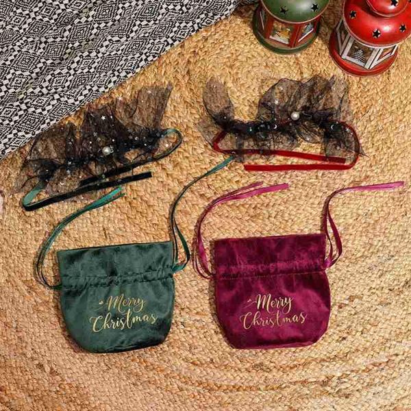 christmas decorations gift bag velvet drawstring pouch candy sachet jewelry packing wedding
christmas decorations gift bag velvet drawstring pouch candy sachet jewelry packing wedding