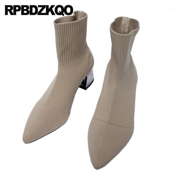 boots fashion block shoes chunky ladies autumn women ankle medium heel 2021 pointed toe knit short chinese fall slip on1, Black
boots fashion block shoes chunky ladies autumn women ankle medium heel 2021 pointed toe knit short chinese fall slip on1, Black