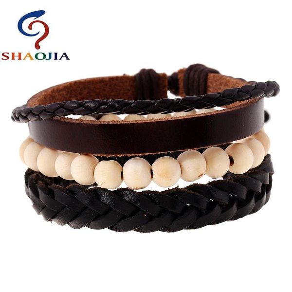 beaded, strands leather bracelet simple charm for women heart bracelets bangles white wood beads diy jewellery pulsera, Black
beaded, strands leather bracelet simple charm for women heart bracelets bangles white wood beads diy jewellery pulsera, Black