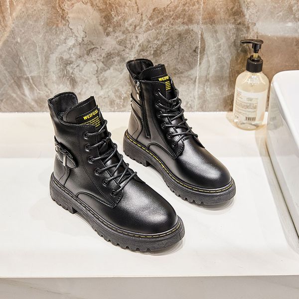 ins 2020 fashion simple winter highs plus corduroy martin boots platform toe round women's shoes aomp, Black
ins 2020 fashion simple winter highs plus corduroy martin boots platform toe round women's shoes aomp, Black