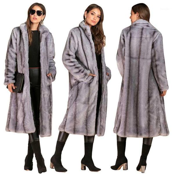 fashion artificial fur plus size women long coat warm soft thicken european style wool overcoat female casaco outerwear femme1, Black
fashion artificial fur plus size women long coat warm soft thicken european style wool overcoat female casaco outerwear femme1, Black