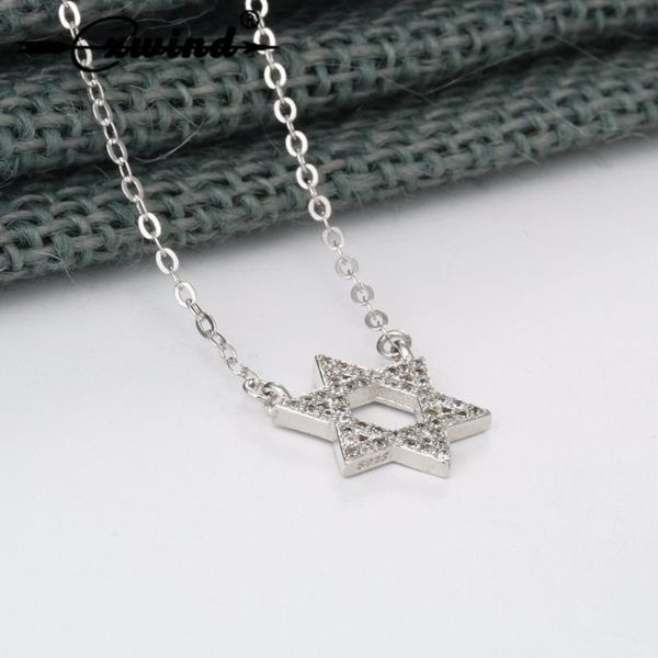 pendant necklaces cxwind star of david charm crystal necklace women fashion jewelry cubic zirconia israel, Silver
pendant necklaces cxwind star of david charm crystal necklace women fashion jewelry cubic zirconia israel, Silver