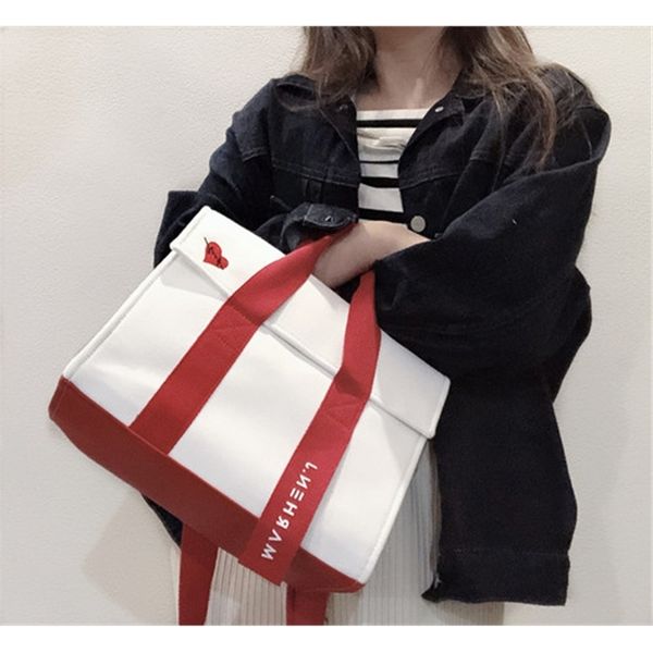 minimalista lona grande capacidade aleta coreano bonito viagem casual bolsa moda design bolsas de mujer saco feminino de50st ai34
minimalista lona grande capacidade aleta coreano bonito viagem casual bolsa moda design bolsas de mujer saco feminino de50st ai34