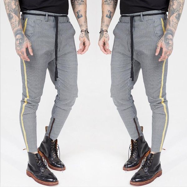 2019 fashion plaid pants men hip hop streetwear sweatpants skinny trousers men gyms clothing chino mens joggers pants, Black
2019 fashion plaid pants men hip hop streetwear sweatpants skinny trousers men gyms clothing chino mens joggers pants, Black