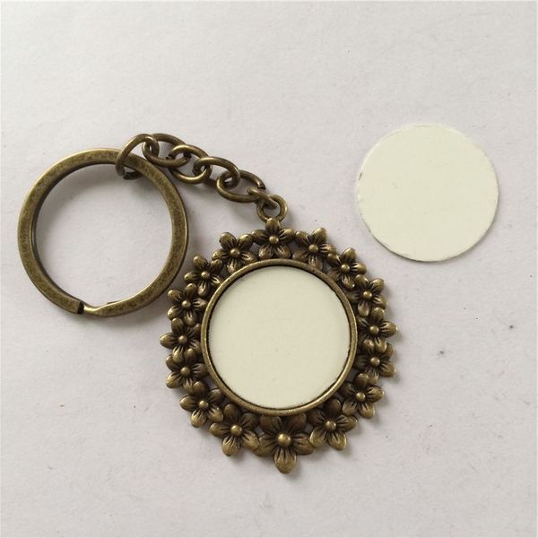 fashion sublimation retro vintage flower keychains key ring for thermal transfer printing diy blank material a3500 whole, Silver
fashion sublimation retro vintage flower keychains key ring for thermal transfer printing diy blank material a3500 whole, Silver
