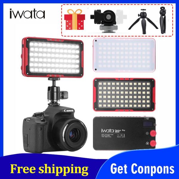 iwata gp-01 led video light 2600-6000k 24w p studio continus fill lighting oled display for dslr camera
iwata gp-01 led video light 2600-6000k 24w p studio continus fill lighting oled display for dslr camera