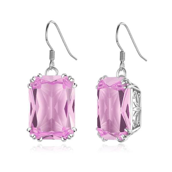 pink crystal earrings 100% real silver 925 drop earrings gemstone antique female wedding luxury jewelery for women
pink crystal earrings 100% real silver 925 drop earrings gemstone antique female wedding luxury jewelery for women