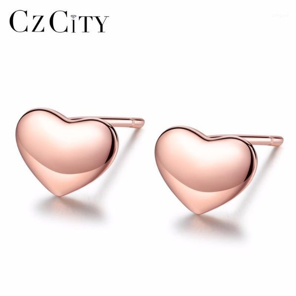 stud czcity lovely heart earrings for women rose gold 925 sterling silver delicate small earring fine jewelry wholesale1, Golden;silver
stud czcity lovely heart earrings for women rose gold 925 sterling silver delicate small earring fine jewelry wholesale1, Golden;silver