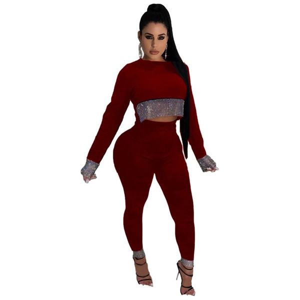 women's tracksuits simple pure color o neck long sleeve crop and pants 2 pieces set casual lady fashion, Gray
women's tracksuits simple pure color o neck long sleeve crop and pants 2 pieces set casual lady fashion, Gray
