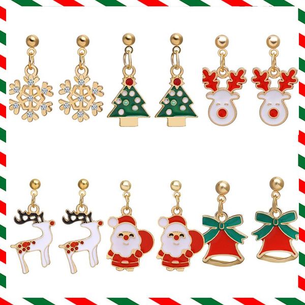 dangle & chandelier creative christmas santa claus earrings set festival gifts for women cute bells tree elk earring halloween jewelry, Silver
dangle & chandelier creative christmas santa claus earrings set festival gifts for women cute bells tree elk earring halloween jewelry, Silver