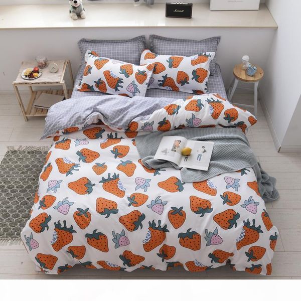 50 strawberry bedding sets pillowcase sheet duvet cover for kids luxury home textile
50 strawberry bedding sets pillowcase sheet duvet cover for kids luxury home textile