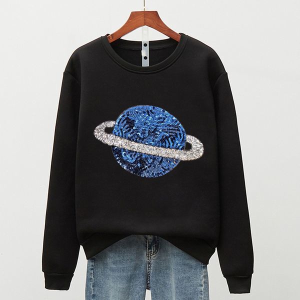 autumn / winter 2020 pullover crew neck sweater women's loose men's and women's student's couple's wear pullover, Black
autumn / winter 2020 pullover crew neck sweater women's loose men's and women's student's couple's wear pullover, Black