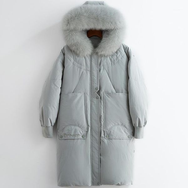 women's down & parkas women's jacket warm winter coat female real fur collar hooded woman thick 2021 mujeres abrigos pph13401, Black
women's down & parkas women's jacket warm winter coat female real fur collar hooded woman thick 2021 mujeres abrigos pph13401, Black