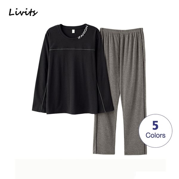men pajamas sets with pocket cotton pyjamas sleepwear nightwear long sleeve striped casual sa0997 201109, Black;brown
men pajamas sets with pocket cotton pyjamas sleepwear nightwear long sleeve striped casual sa0997 201109, Black;brown