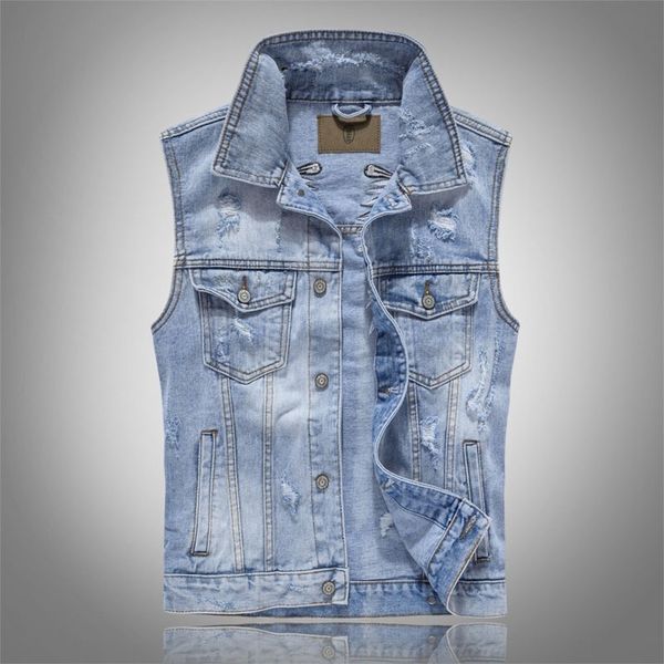2021 new men's ripped vests with wings embroidery hi street distressed denim sleeveless jacket waistcoat plus size m-5xl o48t, Black;white
2021 new men's ripped vests with wings embroidery hi street distressed denim sleeveless jacket waistcoat plus size m-5xl o48t, Black;white
