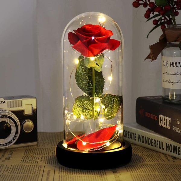 red silk rose with fallen petals in glass dome on a gift for valentine's day glass dome live forever rose
red silk rose with fallen petals in glass dome on a gift for valentine's day glass dome live forever rose