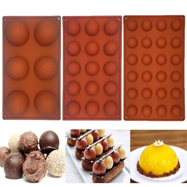 3 шт. половина шара сфера силиконовый торт плесень кекс шоколадное печенье печенье прессформы pan выпечки торт жели конфеты инструмент diy ф
3 шт. половина шара сфера силиконовый торт плесень кекс шоколадное печенье печенье прессформы pan выпечки торт жели конфеты инструмент diy ф