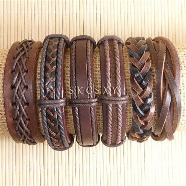 wrap handmade mens and women bracelets multilayer genuine brown leather bracelet with braided rope fashion jewelry -te140
wrap handmade mens and women bracelets multilayer genuine brown leather bracelet with braided rope fashion jewelry -te140