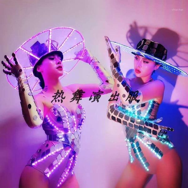 nightclub bar performance clothing led futuristic technology lens shiny glowing bodysuit hat suit women party costume dwy45561, Black;red
nightclub bar performance clothing led futuristic technology lens shiny glowing bodysuit hat suit women party costume dwy45561, Black;red