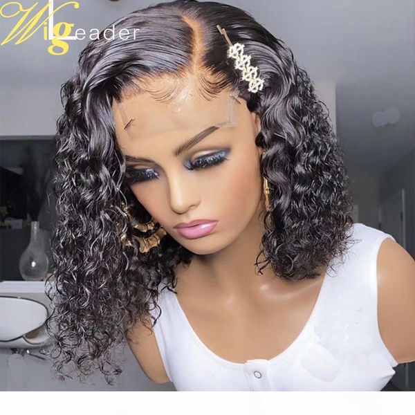 wigleader short curly bob cut human hair lace front wigs blunt cut preplucked lace frontal wigs short 14-16inches wig swiss lace, Black
wigleader short curly bob cut human hair lace front wigs blunt cut preplucked lace frontal wigs short 14-16inches wig swiss lace, Black
