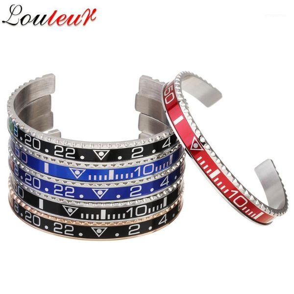 whole salelouleur 2018 italian style new 316l stainless steel bangle men women speedometer bracelet open bangles jewelry1, Black
whole salelouleur 2018 italian style new 316l stainless steel bangle men women speedometer bracelet open bangles jewelry1, Black
