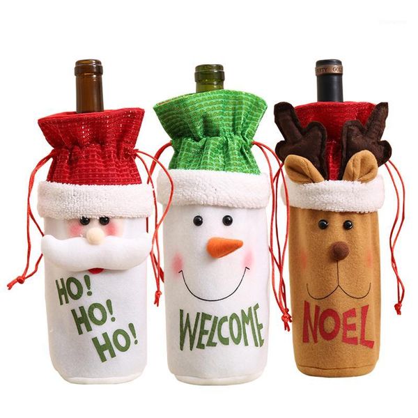 2019 new year santa claus wine bottle cover christmas decorations xmas dinner party gift bags table supplies for home sd2401
2019 new year santa claus wine bottle cover christmas decorations xmas dinner party gift bags table supplies for home sd2401