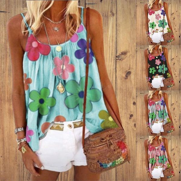 2020 women summer chiffon boho casual beach floral hole strap tank vest female cotton plus sizes ladies shirt camis, White
2020 women summer chiffon boho casual beach floral hole strap tank vest female cotton plus sizes ladies shirt camis, White