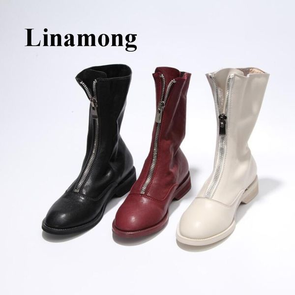 boots black white red rine three color flat round toe genuine leather pretest zipper fashion women ankle
boots black white red rine three color flat round toe genuine leather pretest zipper fashion women ankle