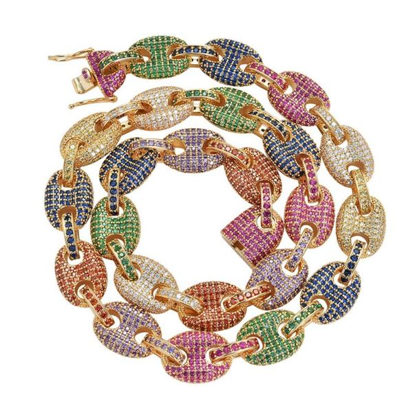 chains fashion hip hop cuban link chain color zircon necklace choker gold silver rhinestone cz for men
chains fashion hip hop cuban link chain color zircon necklace choker gold silver rhinestone cz for men