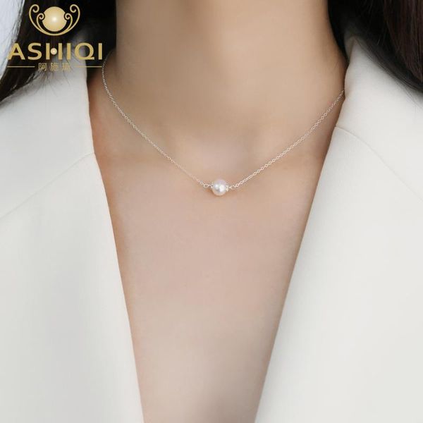 ashiqi natural freshwater pearl necklace 100% genuine 925 sterling silver chain jewelry for girls women 2020 new fashion
ashiqi natural freshwater pearl necklace 100% genuine 925 sterling silver chain jewelry for girls women 2020 new fashion