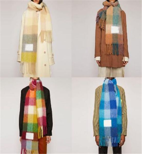 wool scarf new rainbow grid fringed shawl for male and female new fashion plaid thick brand shawls and scarves for women, Blue;gray
wool scarf new rainbow grid fringed shawl for male and female new fashion plaid thick brand shawls and scarves for women, Blue;gray