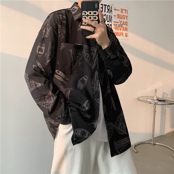2021 new spring the new listing of long sleeves printed male shirt style national all-match white recommend h9sa, White;black
2021 new spring the new listing of long sleeves printed male shirt style national all-match white recommend h9sa, White;black